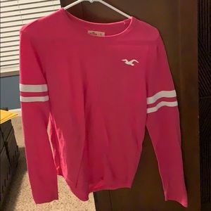 Pink Hollister Long Sleeve Tee